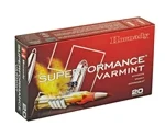 Hornady Superformance Varmint 222 Remington Ammo 50 Grain V-Max - 8316