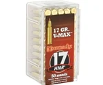 Hornady Varmint Express 17 HMR Ammo 17 Grain V-Max - 83170