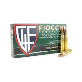 Fiocchi Hyperformance 7mm Rem Mag 154 Grain SST BT Ammo