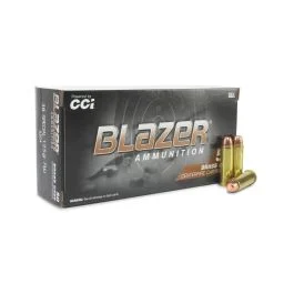 CCI Blazer Brass 38 Special 125 Grain FMJ Flat Nose Ammo