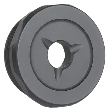 JK Armament 155 Pro Flash Reducer, Ti6AL4V Titanium, Black