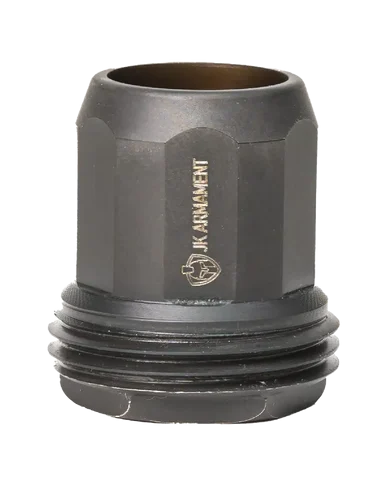 JK Armament Saiga, 12 Gauge, Muzzle Device, 17-4 Stainless Steel, Black
