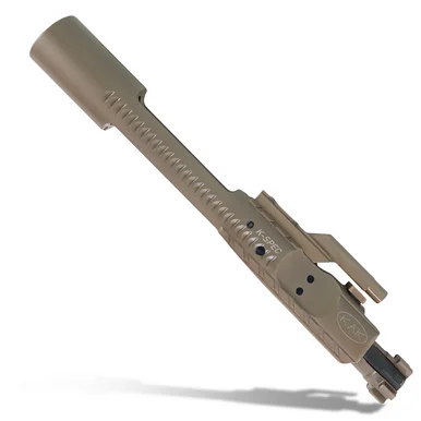 K-SPEC Enhanced AR15 BCG, 5.56/ 300 Blackout , Dual Ejector, Side Vent, Sand Cuts,FDE PVD, Chrome Lined