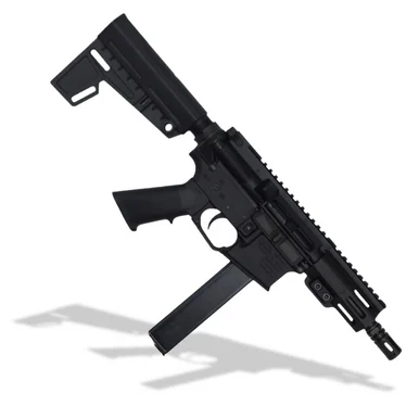 KAK K15 AR15 Pistol - 9mm - 4" Barrel 2.9" MLOK