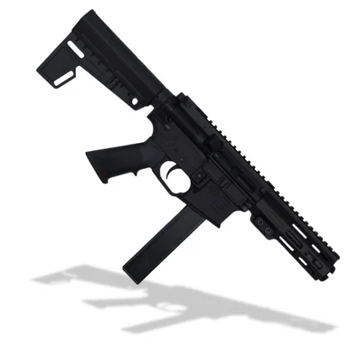 KAK K15 AR15 Pistol - 9mm - 4" Barrel 5.5" MLOK