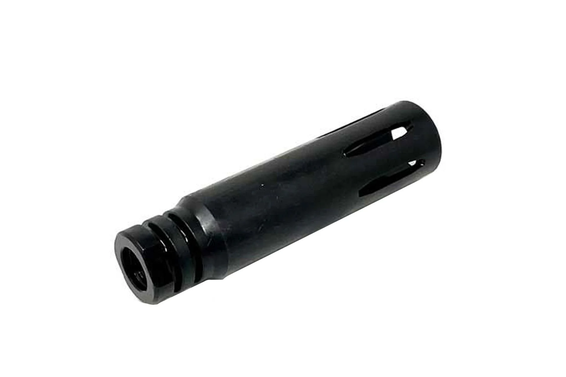 KAK Retro AR15 Extended Flash Hider 5/8-24 - 4" - AR15-XM177-FH-003
