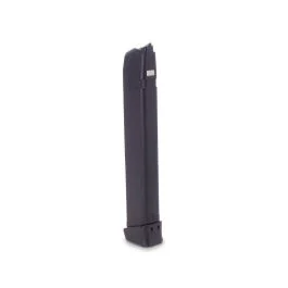 KCI For Glock 17 17L 19 19X 26 34 45 9mm Magazine - 33 Round (Black Polymer)