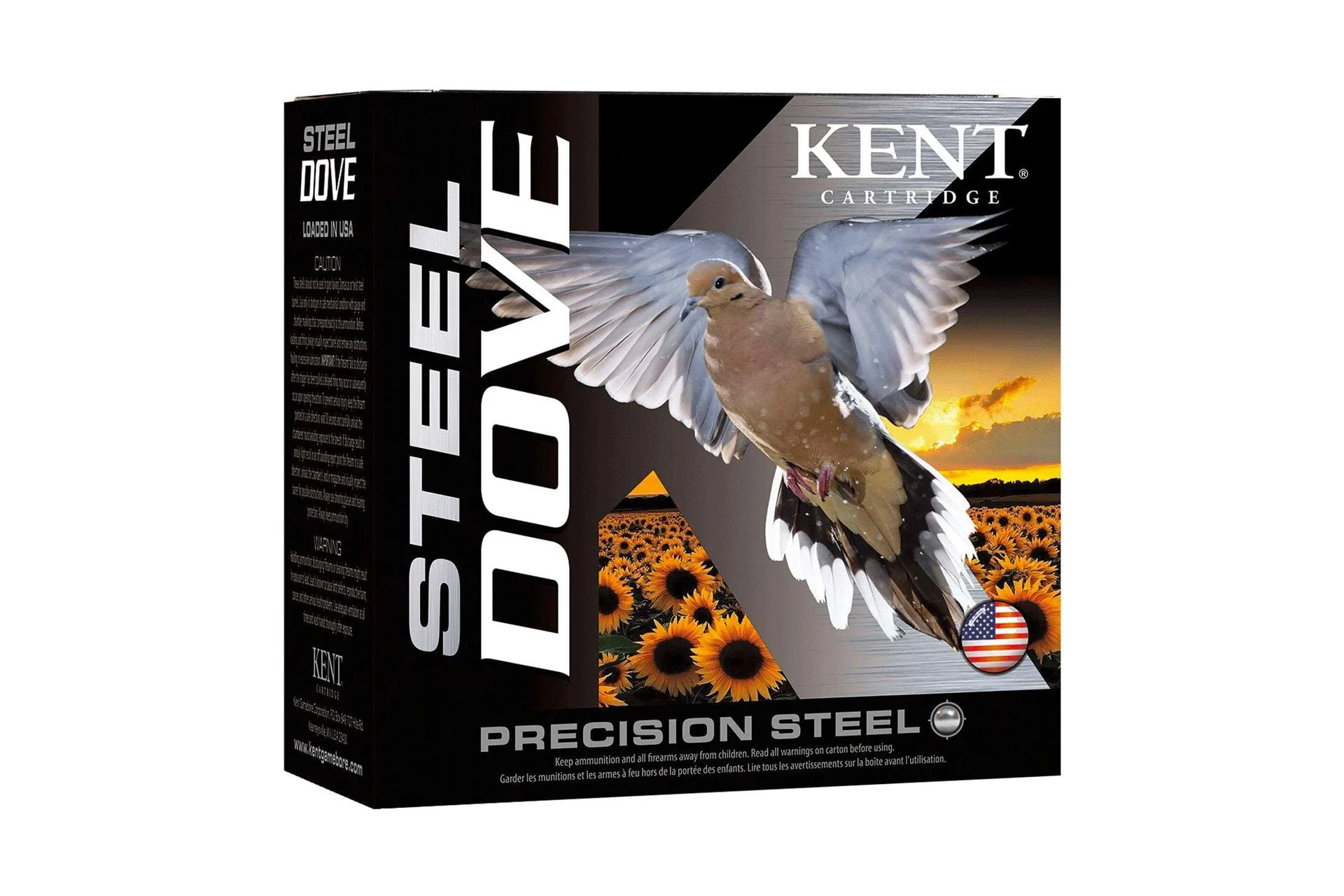 Kent Cartridge Steel Dove 12 Gauge Ammunition 2-3/4" Shell #6 Steel Shot 1oz Shotgun Ammo - 25 Rounds - K12SD286