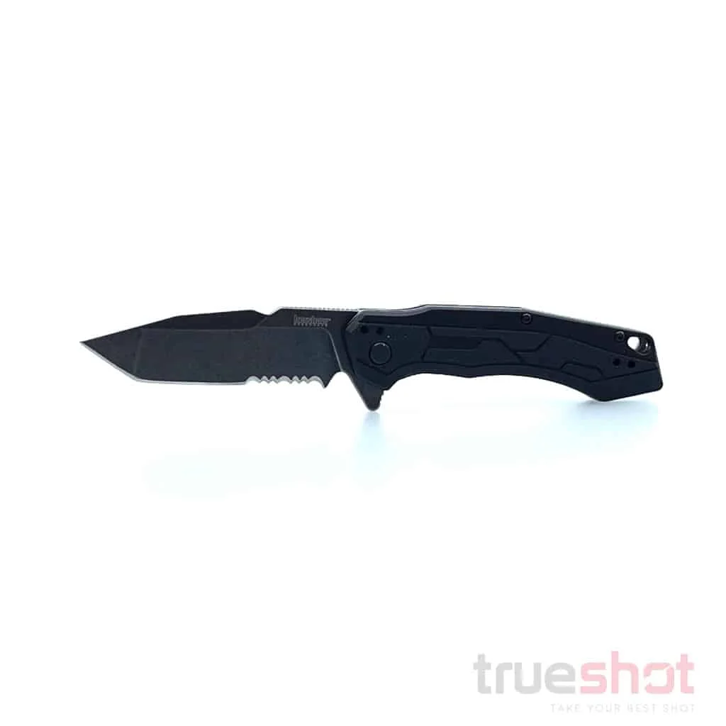 Kershaw - Analyst - Black - Serrated - 8Cr13MoV - 3.25"