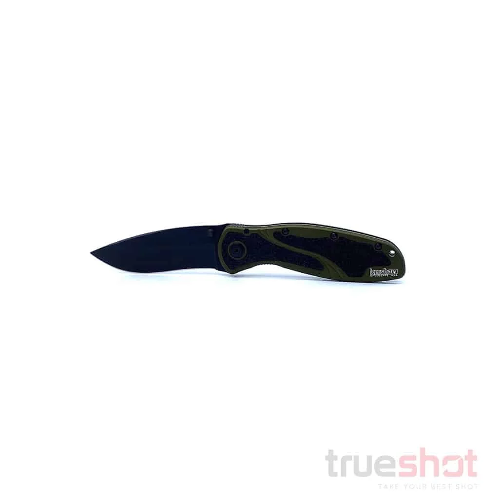 Kershaw - Blur - OD Green - Sandvik 14C28N - 3.375"