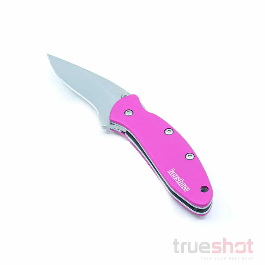Kershaw - Chive - Pink Aluminum - Bead Blast - 420 - 1.94"