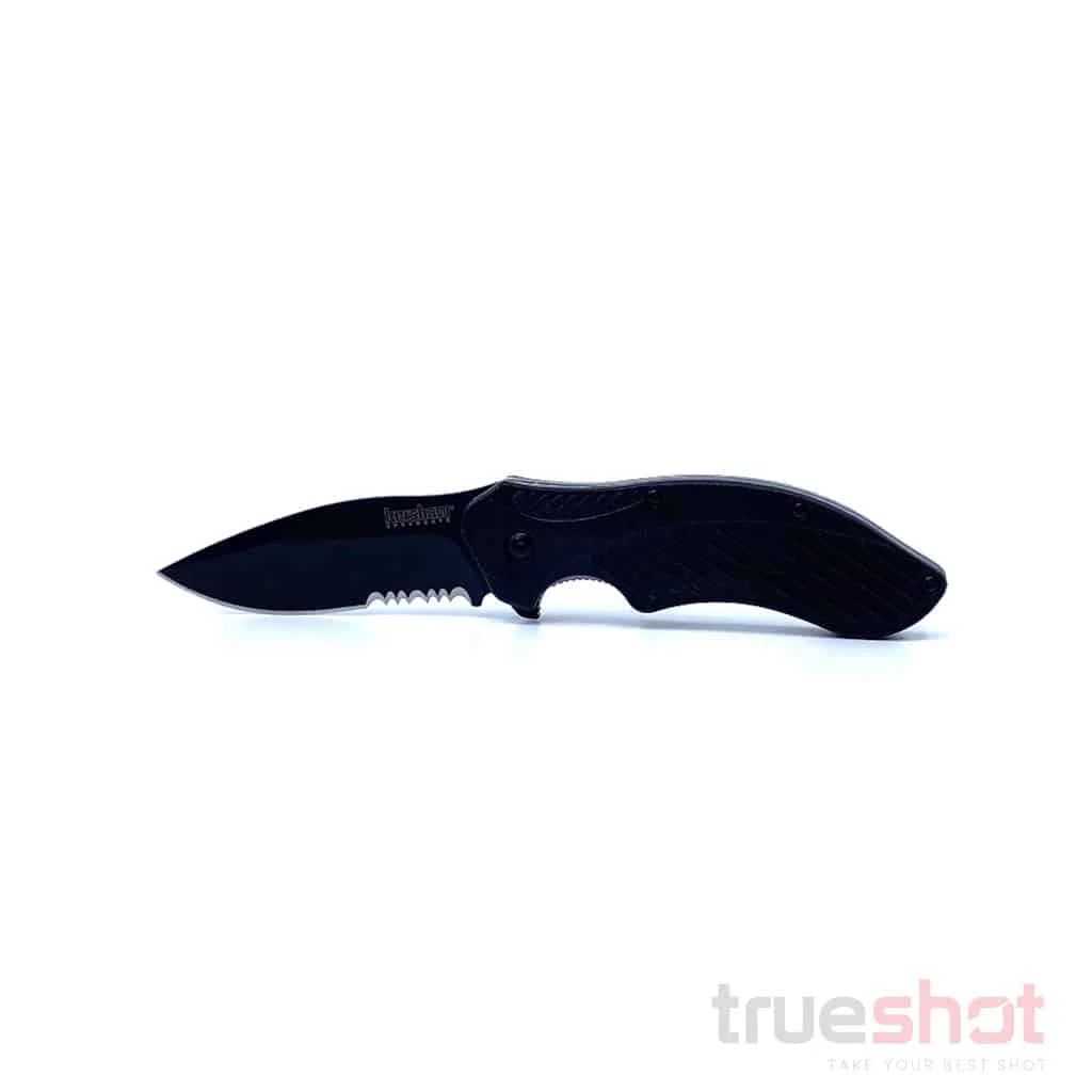 Kershaw - Clash - Black Serrated - 8Cr13MoV - 3.25"