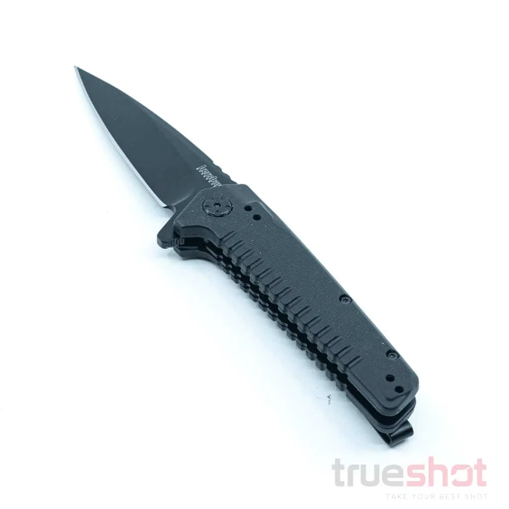 Kershaw - Fatback - Black GFN - Black - 8Cr13MoV - 3.50"