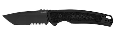 Kershaw Knives Launch 16, Black Anodized, 8.40" Overall Length
