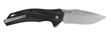 Kershaw Lateral 1645, Gray Textured Glass-Filled Nylon Handle, Stonewashed Finish