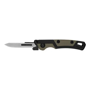 Kershaw Lonerock RBK 2, 2.80" Blade, Tan and Black Handle, Replaceable Blades
