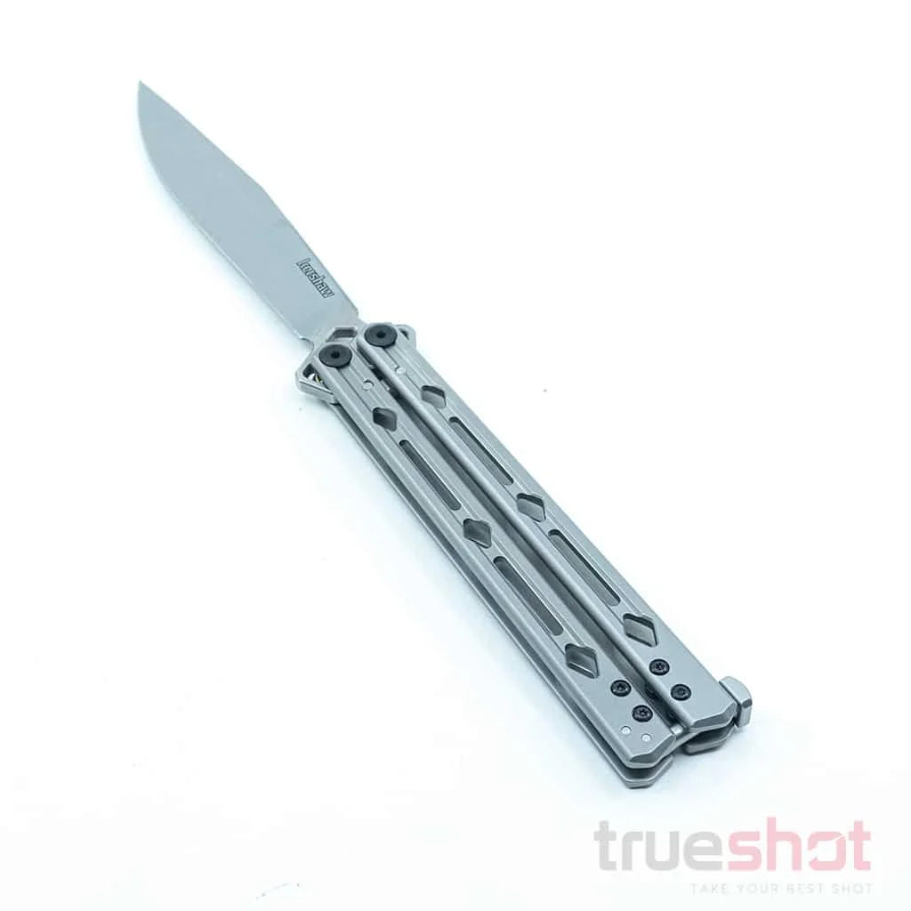 Kershaw - Lucha Balisong - Steel - Stonewash - Sandvik 14C28N - 4.60"