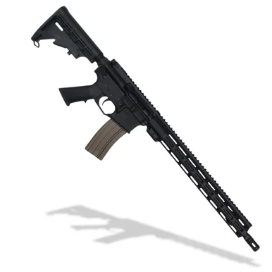 KF15 Complete AR15 Rifle- 5.56,16" Rifle Gas, 15" MLOK