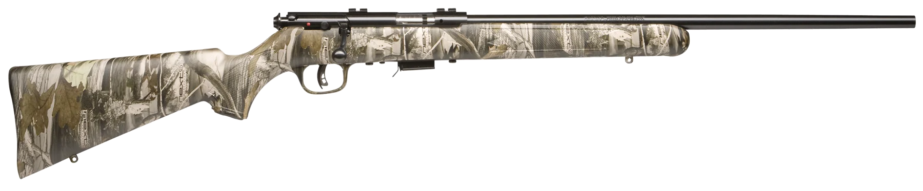 Savage 93R17CAMO Rimfire Rifle 96711, 17 HMR, 21", Bolt Action, Realtree HD Stock, Blue Finish, Accutrigger, 5 Rds