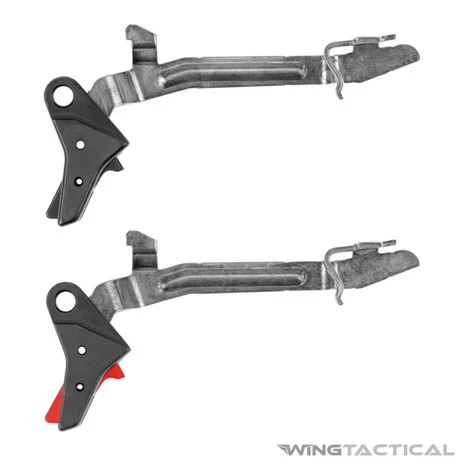 Kineti-Tech Enhanced Trigger with Trigger Bar Kit for Glock
