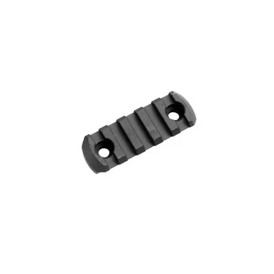 Kinetic Development Group M-LOK Rail, 5-Slot Picatinny, Black
