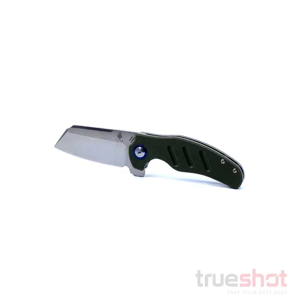 Kizer - C01C 154CM - Green - G-10 -154CM - 2.63"