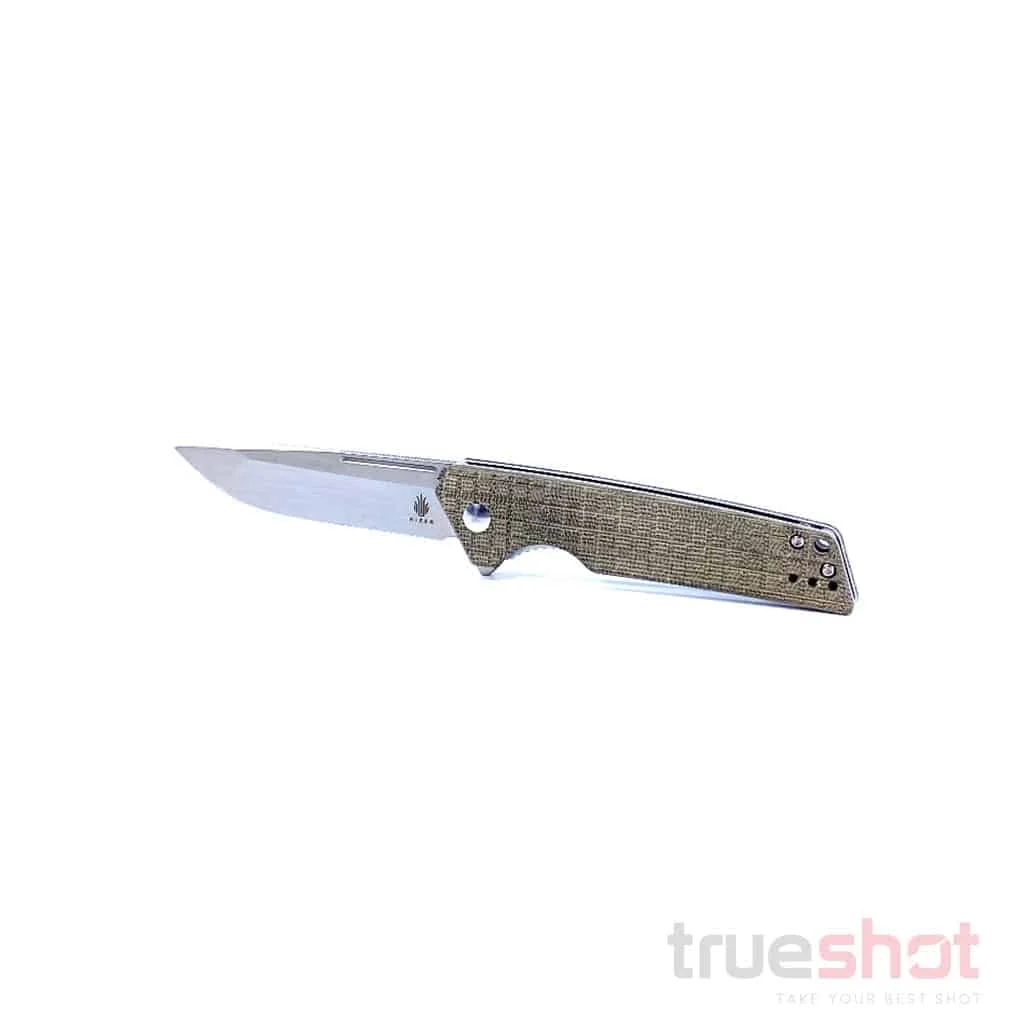 Kizer - Lan -Green - Micarta - Bohler N691 - 3.50"