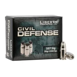 Liberty Civil Defense 357 Sig 50 Grain Lead-Free HP