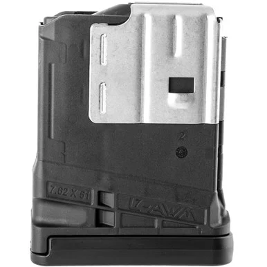 LANCER L7AWM .308 Win/7.62 NATO 10rd Opaque Black Magazine (L7-10-BLK)