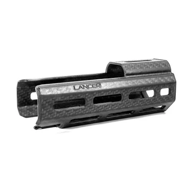 Lancer LCH-MPX-8, Replacement Handguard, Sig MPX, Carbon Fiber, Black