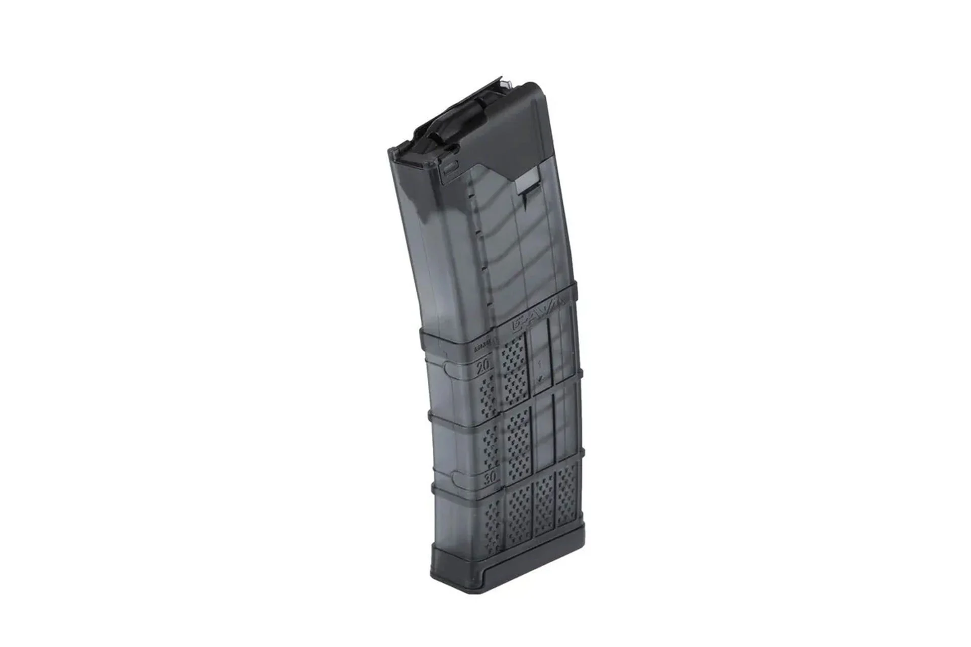 Lancer L5AWM AR-15 30RD Magazine - Translucent Smoke - BLEM - 999-000-2320-01.01-B