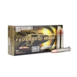 Federal Premium HammerDown 360 Buckhammer 220 Gr Bonded SP