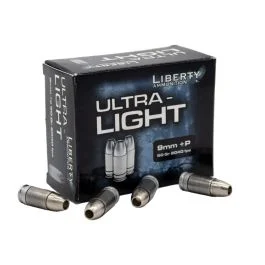 Liberty Ultra-Light 9mm 50 Gr Lead-Free +P HP Cavity