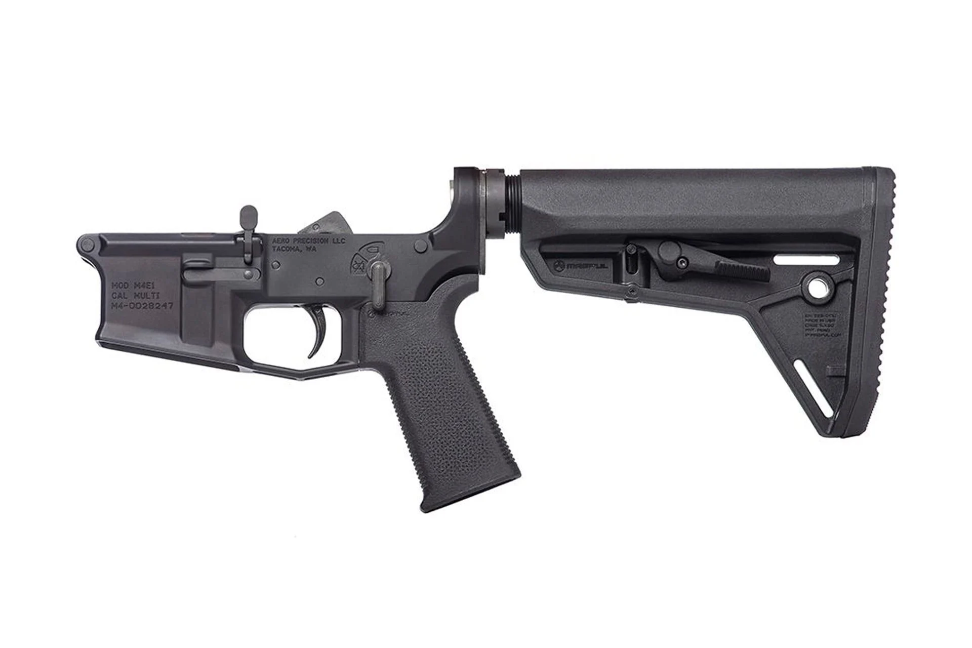 Aero Precision M4E1 Complete Lower Receiver w/ MOE SL Grip & SL Carbine Stock - Anodized - APAR600116