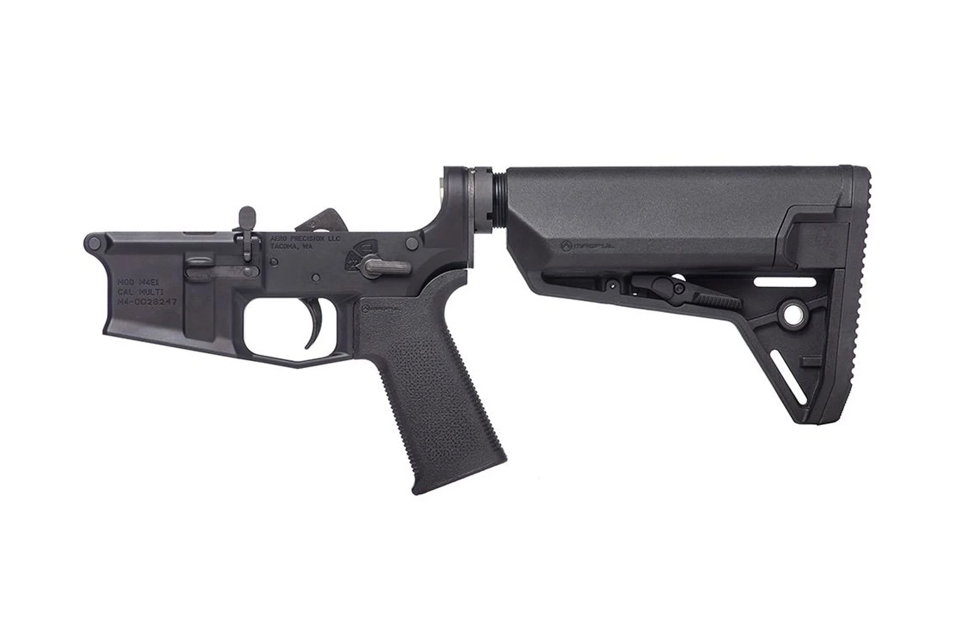 Aero Precision M4E1 Complete Lower Receiver w/ MOE SL Grip & SL-S Carbine Stock - Anodized - APAR600118