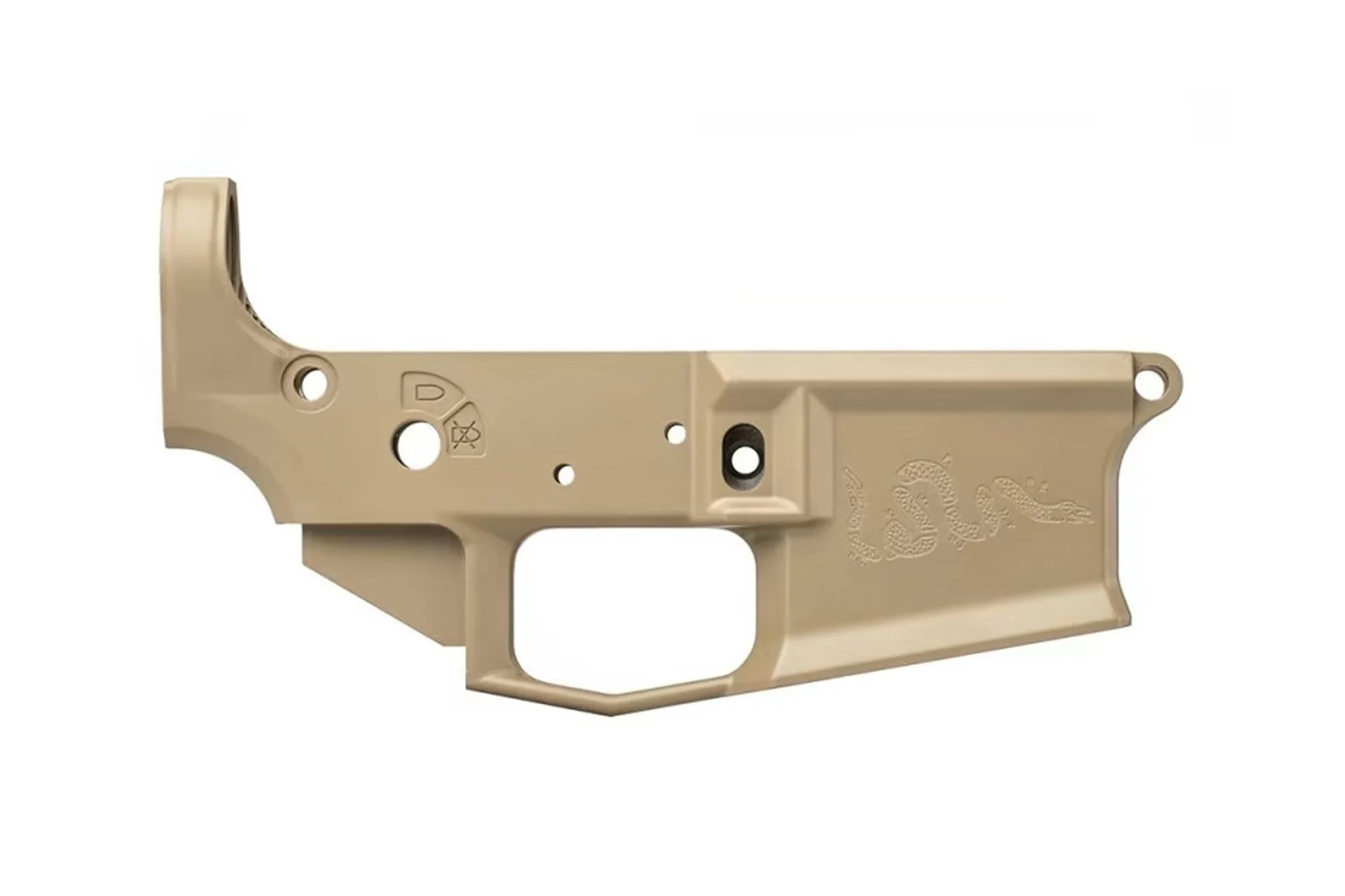 Aero Precision M4E1 Stripped Lower Receiver Special Edition: Franklin Snake - FDE Cerakote (BLEM) - APAR600024BC