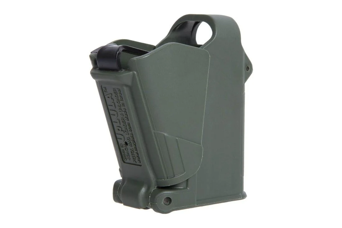 Maglula Up Lula Pistol Loader - 9mm-45ACP - Dark Green - MGLUP60DG