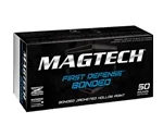 Magtech First Defense 45 ACP Auto Ammo 230 Grain Bonded Jacketed Hollow Point - 45BONA