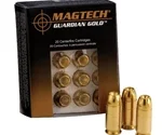 Magtech Guardian Gold 357 Magnum Ammo 125 Grain Jacketed Hollow Point