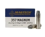 Magtech Sport 357 Magnum Ammo 158 Grain Lead Semi-Wadcutter