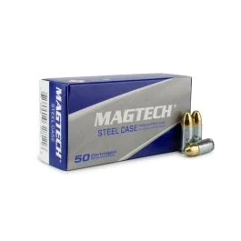 Magtech 9AS 9mm 115 Gr Steel Case FMJ