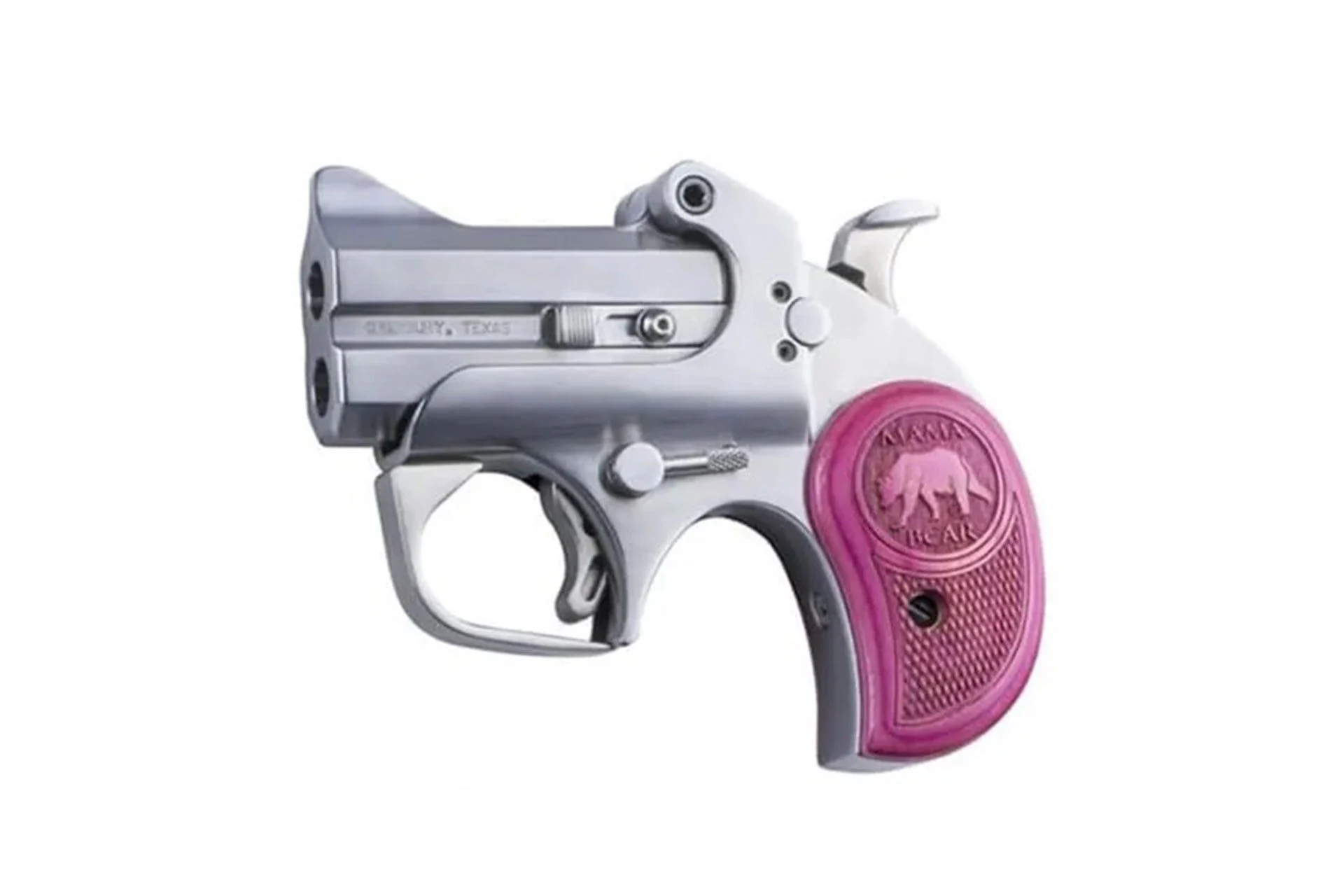 MAMA BEAR 357MAG/38SP SS 2.5" PINK BEAR GRIPS 357 Magnum | 38 Special - BAMB357/38