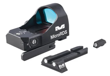 Meprolight Micro RDS Kit, Red Dot, 3 MOA, Black