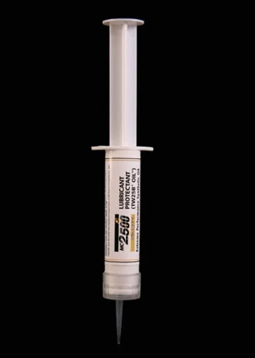 Mil-Comm TW2500 - Oil 12cc reclosable syringe