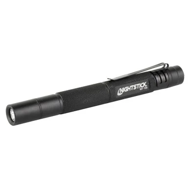Nightstick MT-100, Mini Tactical Light, 130 Lumens, Black, Anodized