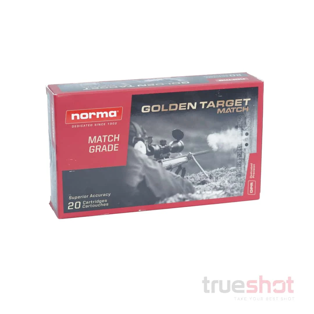 Norma - Golden Target Match - 338 Lapua - 250 Grain - HPBT