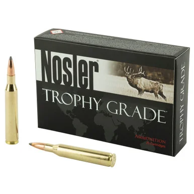 Nosler Trophy Grade, 25-06 Remington, 100 Gr Partition, 20 Rds