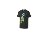Oakley Men's Sea Snakes Tee Jet Black Heather - Size: Large