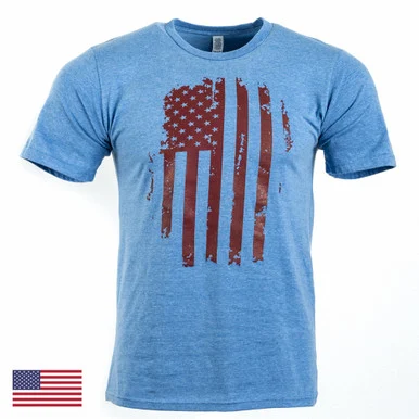 Patriot Tee S/S, Mod 14 (Blue/Red)