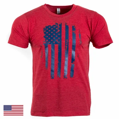 Patriot Tee S/S, Mod 14 (Red/Blue)